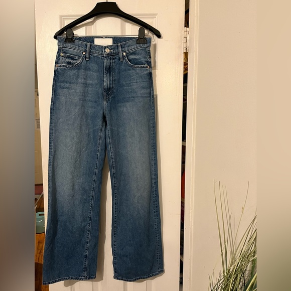 MOTHER Denim - Mother superior the dodger ankle heart throb blue denim jeans